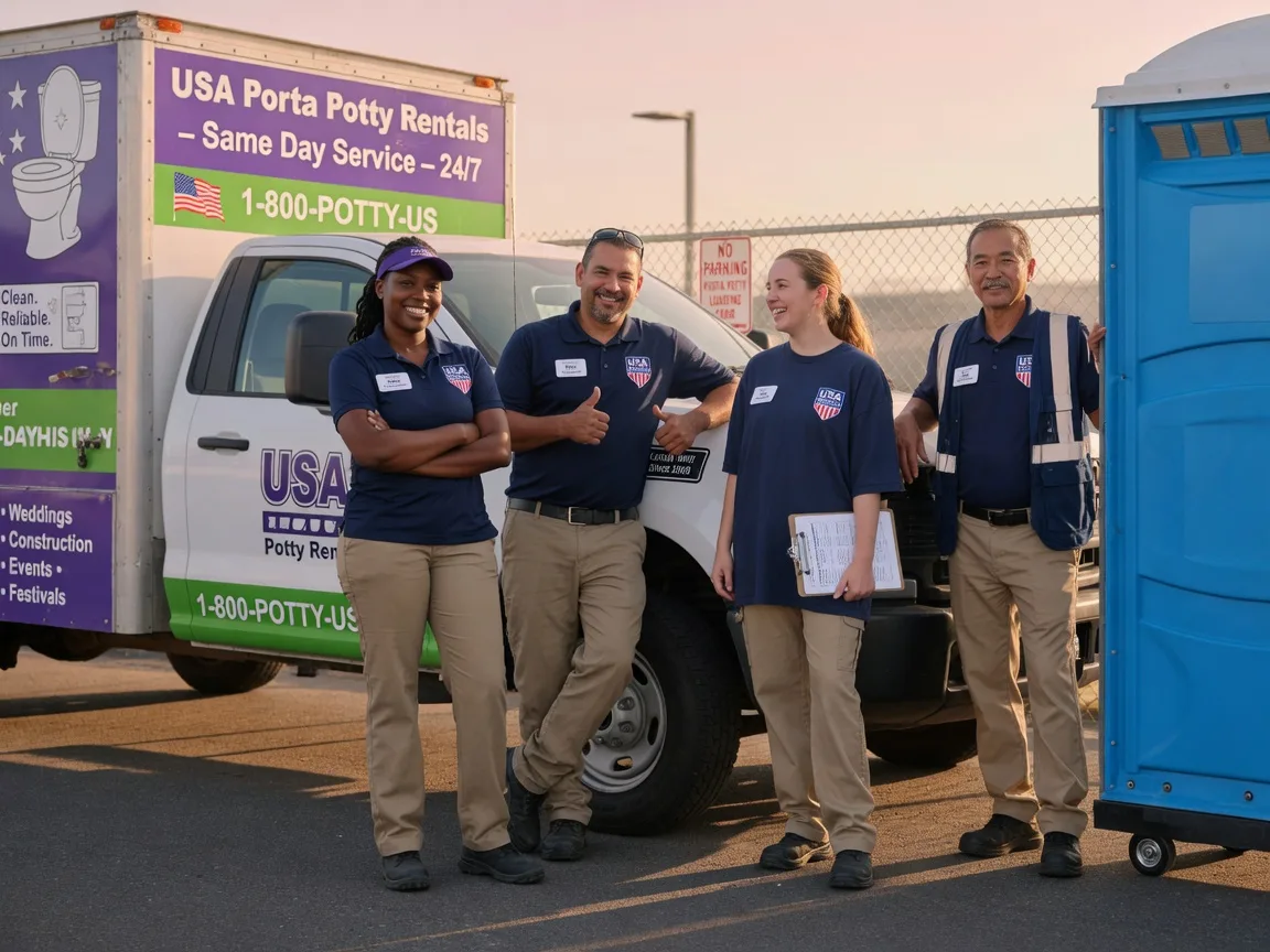 Porta Potty Rental company in Marionville, VA
